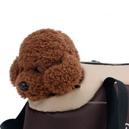 Sac de Transport pour Chien - Bandoulière Portable - Confort Pliable - Facile à Transporter - Sac de Voyage pour Animaux de Compagnie - Accessoire d'Extérieur